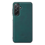 DG.MING For Samsung Galaxy A27 5G Case PU Leather Covered PC + TPU Hybrid Phone Shell