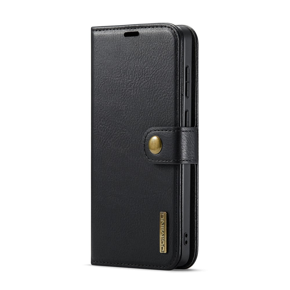 DG.MING til Samsung Galaxy S26 FE Læder Pungcover Aftageligt 2-i-1 Split Læder Telefoncover