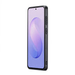 DG.MING Til Samsung Galaxy S26 FE Etui PU Læder Dækket PC + TPU Hybrid Telefoncover