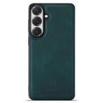 DG.MING Til Samsung Galaxy S26 FE Etui PU Læder Dækket PC + TPU Hybrid Telefoncover