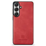 DG.MING Til Samsung Galaxy S26 FE Etui PU Læder Dækket PC + TPU Hybrid Telefoncover