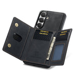 DG.MING M2-serien til Samsung Galaxy S26 FE Magnetisk etui PU + PC + TPU Telefoncover Aftagelig Pung Stander