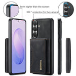 DG.MING M2-serien til Samsung Galaxy S26 FE Magnetisk etui PU + PC + TPU Telefoncover Aftagelig Pung Stander
