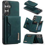 DG.MING M2-serien til Samsung Galaxy S26 FE Magnetisk etui PU + PC + TPU Telefoncover Aftagelig Pung Stander