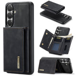 DG.MING M1 Series til Samsung Galaxy S26 FE Telefoncover PU + TPU + PC Bagsidecover med Magnetisk Trefoldet Pung Kickstand