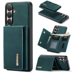 DG.MING M1 Series til Samsung Galaxy S26 FE Telefoncover PU + TPU + PC Bagsidecover med Magnetisk Trefoldet Pung Kickstand