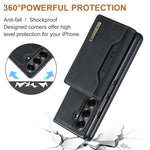 DG.MING M2 Series for Samsung Galaxy Z Fold8 Ultra Magnetic Case PU + PC + TPU Phone Cover Detachable Wallet Kickstand