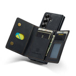 DG.MING M2 Series for Samsung Galaxy Z Fold8 Ultra Magnetic Case PU + PC + TPU Phone Cover Detachable Wallet Kickstand