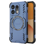 Til Oppo Reno16 5G (Global) / Reno16 Pro 5G (Global) Magnetisk Cover Butterfly Armor Hul Varmeafledning PC + TPU Telefoncover