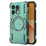 Til Oppo Reno16 5G (Global) / Reno16 Pro 5G (Global) Magnetisk Cover Butterfly Armor Hul Varmeafledning PC + TPU Telefoncover