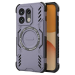 Til Oppo Reno16 5G (Global) / Reno16 Pro 5G (Global) Magnetisk Cover Butterfly Armor Hul Varmeafledning PC + TPU Telefoncover