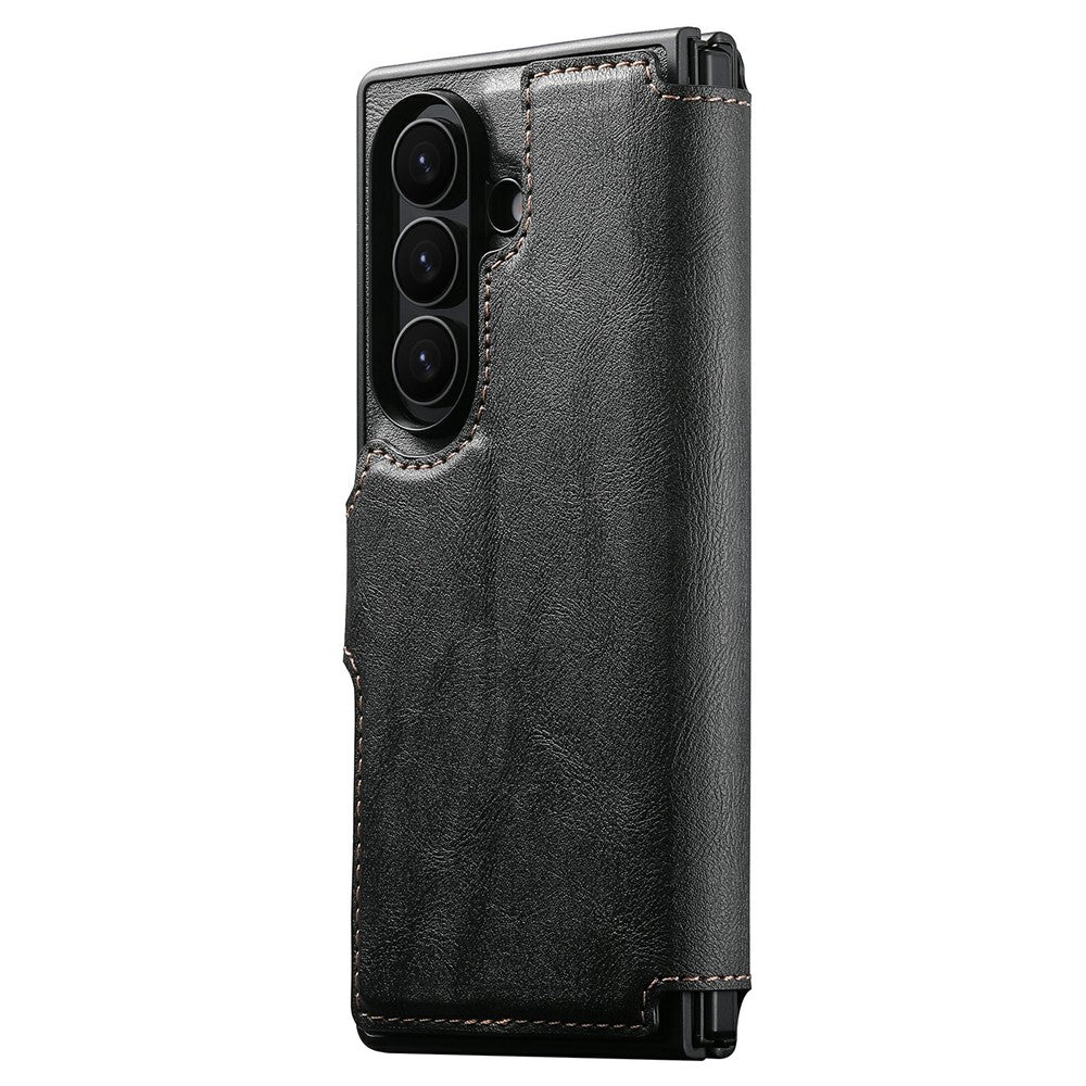 SUTENI Q-05 til Samsung Galaxy Z Fold8 Ultra Etui 2-i-1 Magnetisk Aftageligt Læder + PC Tegnebog Telefoncover