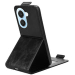 For Honor X7e 4G / Play 80 Plus 5G Stand Case Magnetic Clasp Vertical Flip Leather Phone Cover with Card Holder