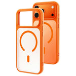 For iPhone 18 Pro / 17 Pro Magnetic Case Skin-Feel Rubberized PC + TPU Phone Cover Compatible with MagSafe