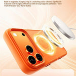 For iPhone 18 Pro / 17 Pro Magnetic Case Skin-Feel Rubberized PC + TPU Phone Cover Compatible with MagSafe