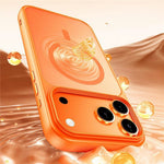 For iPhone 18 Pro / 17 Pro Magnetic Case Skin-Feel Rubberized PC + TPU Phone Cover Compatible with MagSafe