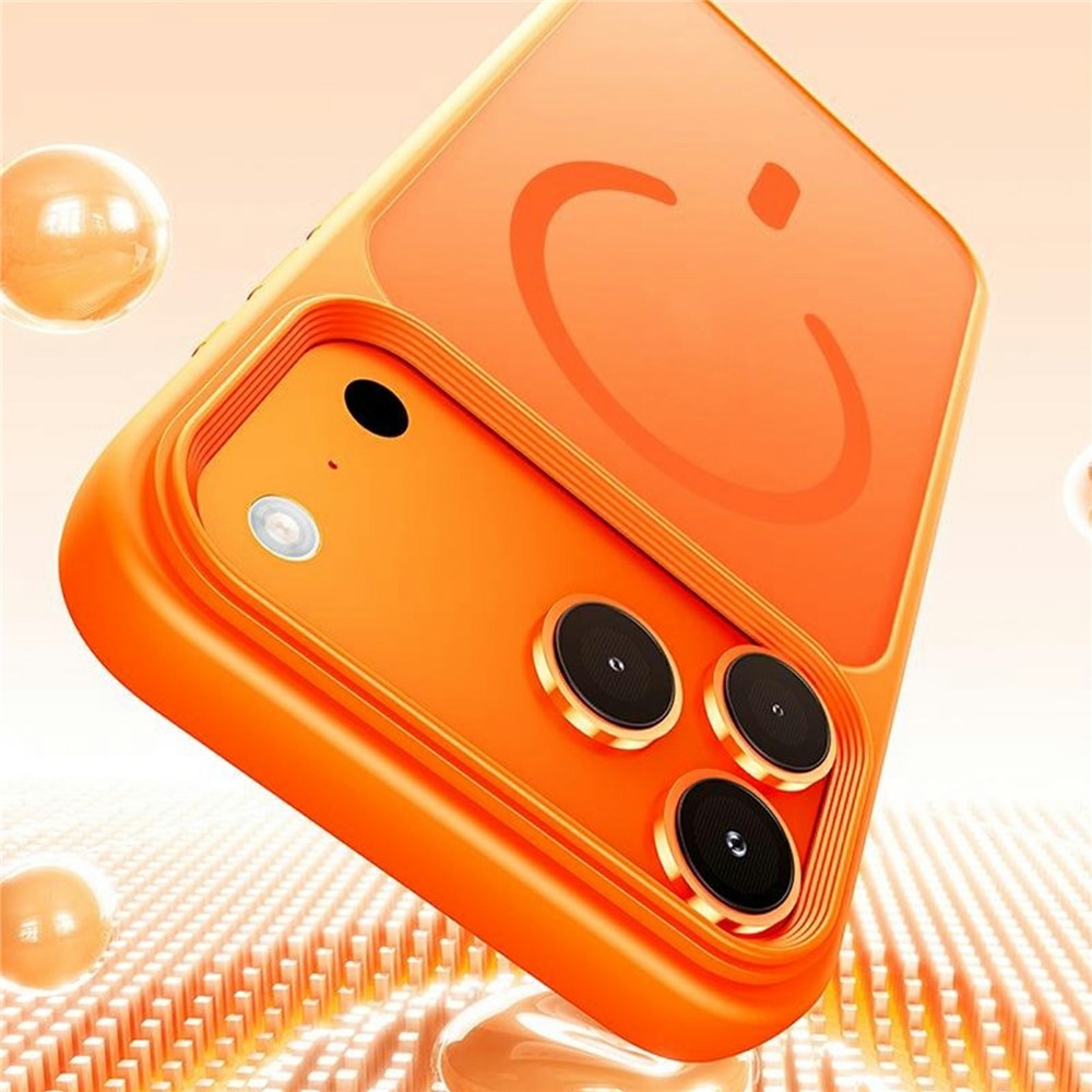 For iPhone 18 Pro / 17 Pro Magnetic Case Skin-Feel Rubberized PC + TPU Phone Cover Compatible with MagSafe