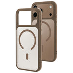 For iPhone 18 Pro / 17 Pro Magnetic Case Skin-Feel Rubberized PC + TPU Phone Cover Compatible with MagSafe