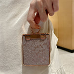 For Samsung Galaxy Z Flip7 5G Case with Ring Holder Kickstand Bow Design Glitter PC Phone Cover
