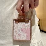 For Samsung Galaxy Z Flip7 5G Case Butterfly Pattern PC Protective Cover with Ring Kickstand