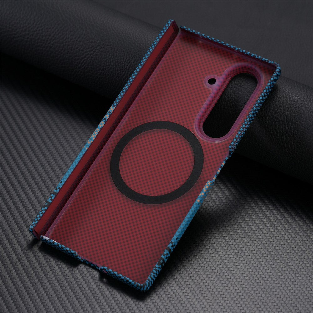 Til Samsung Galaxy Z Fold7 5G Magnetisk Etui med Skærmbeskytter Vandoverførsels Hard PC Hængsel Beskyttelse Telefoncover