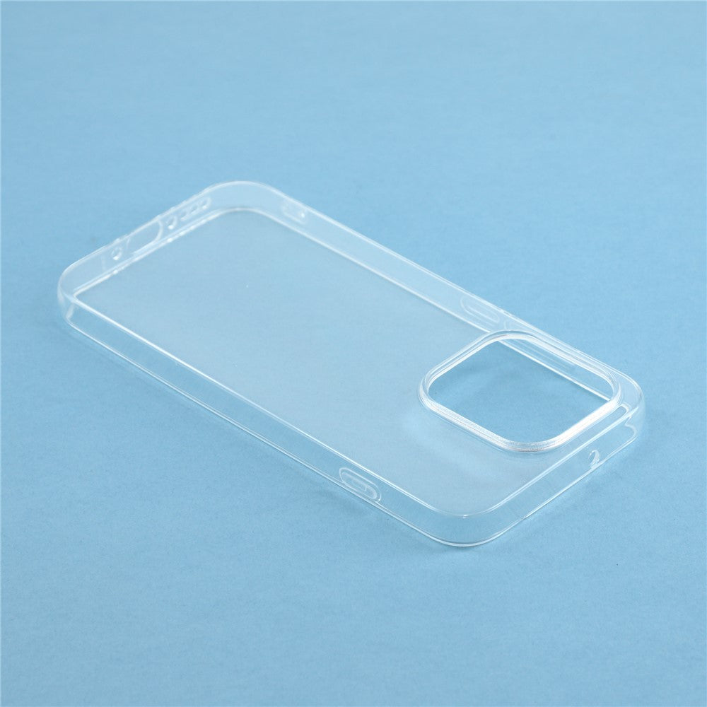 Oppo Reno16 5G (Global) / Reno16 Pro 5G (Global)-etui, Slim Fit, transparent blødt TPU-mobilcover