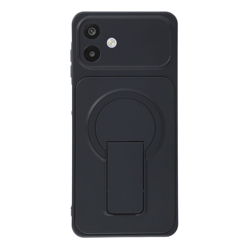 Til Samsung Galaxy A06 4G cover Usynlig støttefod Gummi-behandlet akryl + TPU Stødsikkert telefoncover