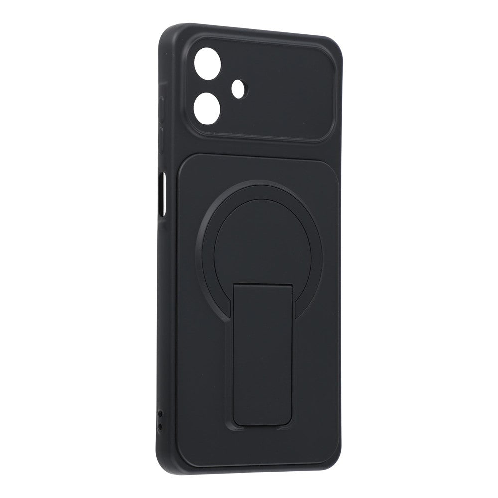 Til Samsung Galaxy A06 4G cover Usynlig støttefod Gummi-behandlet akryl + TPU Stødsikkert telefoncover