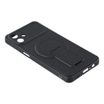 Til Samsung Galaxy A06 4G cover Usynlig støttefod Gummi-behandlet akryl + TPU Stødsikkert telefoncover