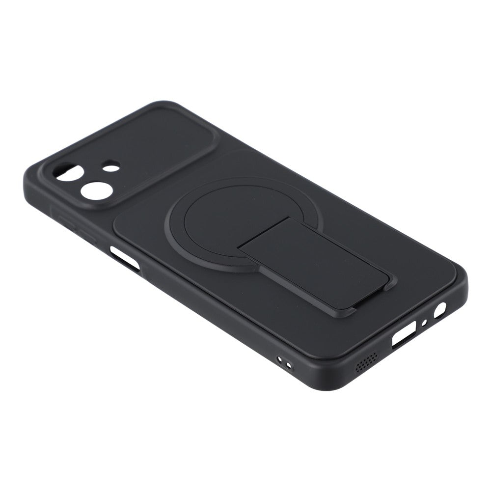 Til Samsung Galaxy A06 4G cover Usynlig støttefod Gummi-behandlet akryl + TPU Stødsikkert telefoncover