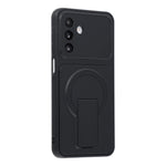 For Samsung Galaxy A16 4G / A16 5G Case Invisible Kickstand Rubberized Acrylic + TPU Shockproof Phone Cover
