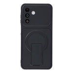 For Samsung Galaxy A16 4G / A16 5G Case Invisible Kickstand Rubberized Acrylic + TPU Shockproof Phone Cover