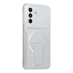 For Samsung Galaxy A16 4G / A16 5G Case Invisible Kickstand Rubberized Acrylic + TPU Shockproof Phone Cover