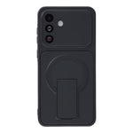 For Samsung Galaxy A36 5G Case Invisible Kickstand Rubberized Acrylic + TPU Shockproof Phone Cover