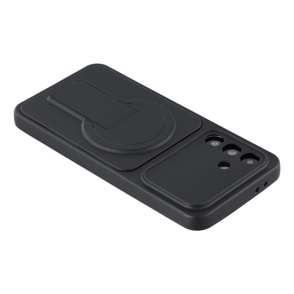 Til Samsung Galaxy A56 5G Cover Usynligt Støtteben Gummi-akryl + TPU Stødsikkert Telefoncover