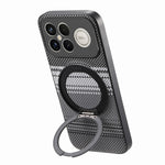 Xiaomi Redmi K90 Pro Max 5G / Xiaomi Poco F8 Ultra magnetisk cover med roterende stativ, PU-læder + TPU-mobilcover