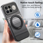 Xiaomi Redmi K90 Pro Max 5G / Xiaomi Poco F8 Ultra magnetisk cover med roterende stativ, PU-læder + TPU-mobilcover