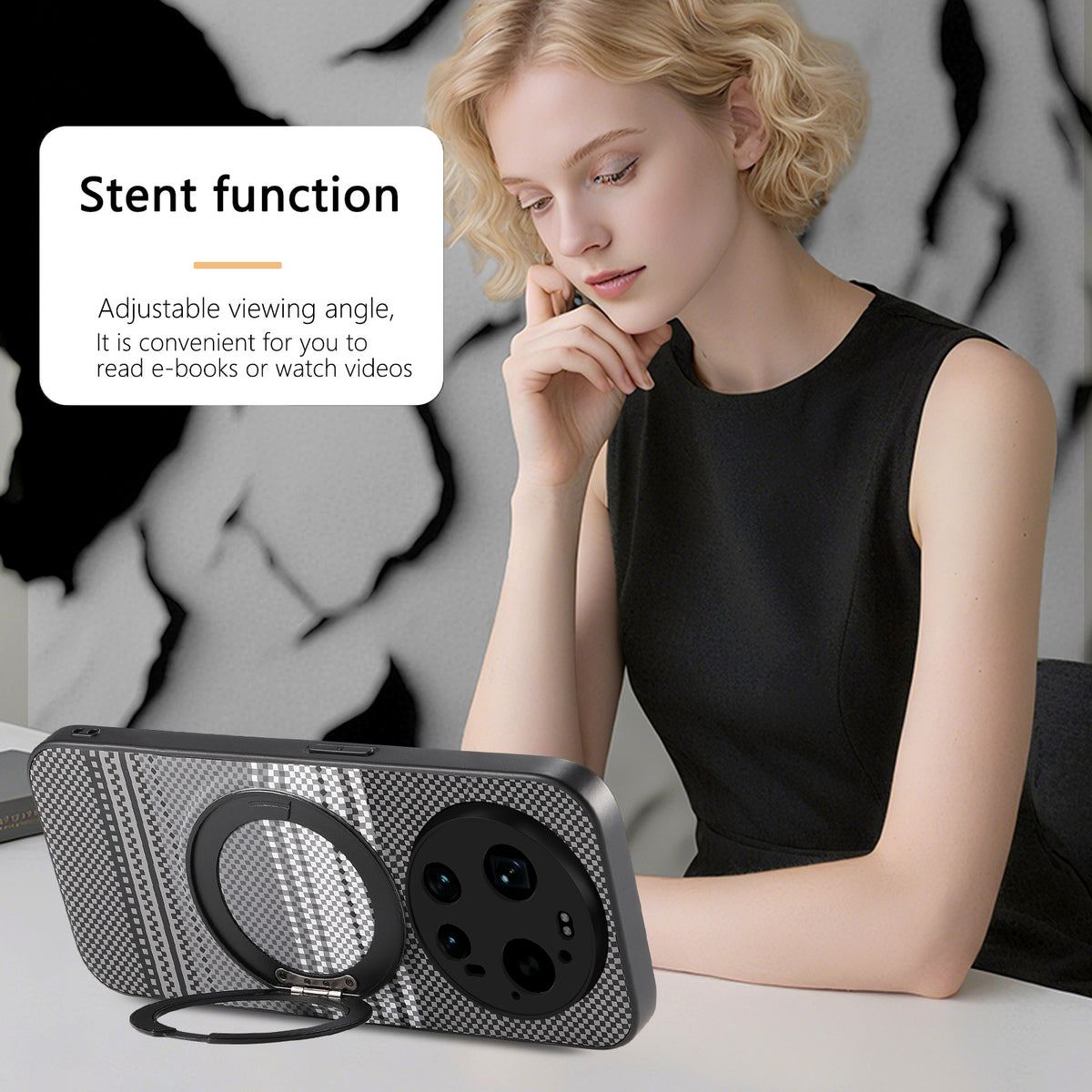 For Xiaomi 17 Ultra 5G Magnetic Case Rotation Kickstand PU Leather + TPU Phone Cover