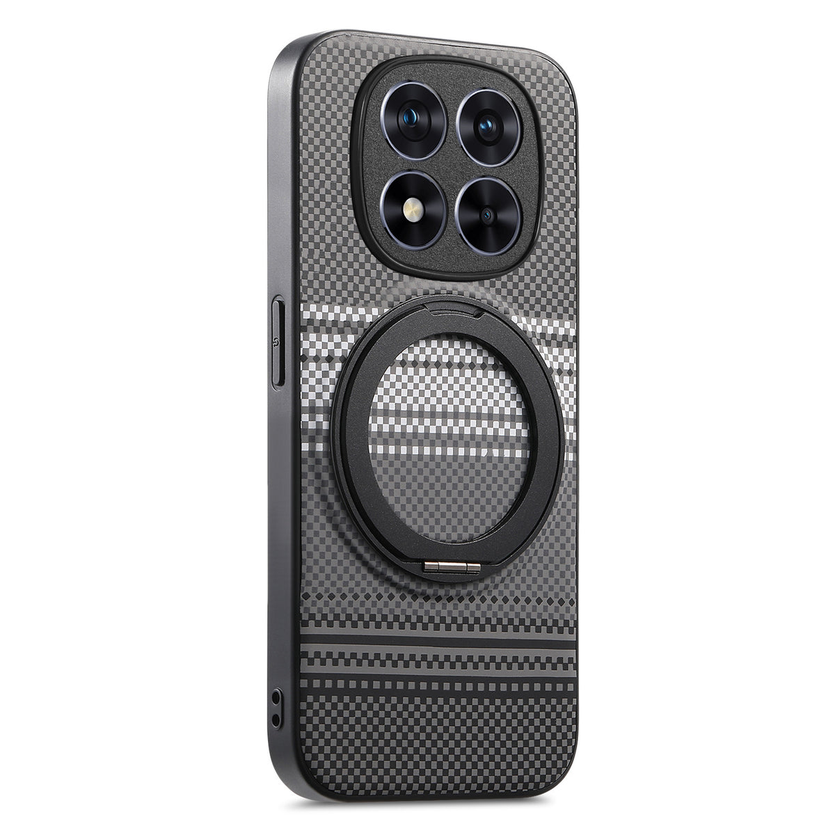 For Xiaomi Redmi Note 15 Pro 5G (Global) Magnetic Case Rotation Kickstand PU Leather + TPU Phone Cover