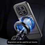 For Xiaomi Redmi Note 15 Pro 5G (Global) Magnetic Case Rotation Kickstand PU Leather + TPU Phone Cover