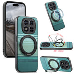 For Xiaomi Redmi Note 15 Pro 5G (Global) Magnetic Case Rotation Kickstand PU Leather + TPU Phone Cover