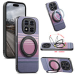 For Xiaomi Redmi Note 15 Pro 5G (Global) Magnetic Case Rotation Kickstand PU Leather + TPU Phone Cover