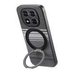 For Xiaomi Redmi Note 15 Pro 4G (Global) Magnetic Case Rotation Kickstand PU Leather + TPU Phone Cover