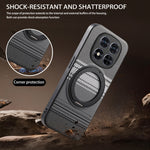 For Xiaomi Redmi Note 15 Pro 4G (Global) Magnetic Case Rotation Kickstand PU Leather + TPU Phone Cover