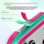 For iPhone 18 Pro / 17 Pro Case Magnetic Kickstand PC+TPU+TPE Honeycomb Cooling Phone Cover