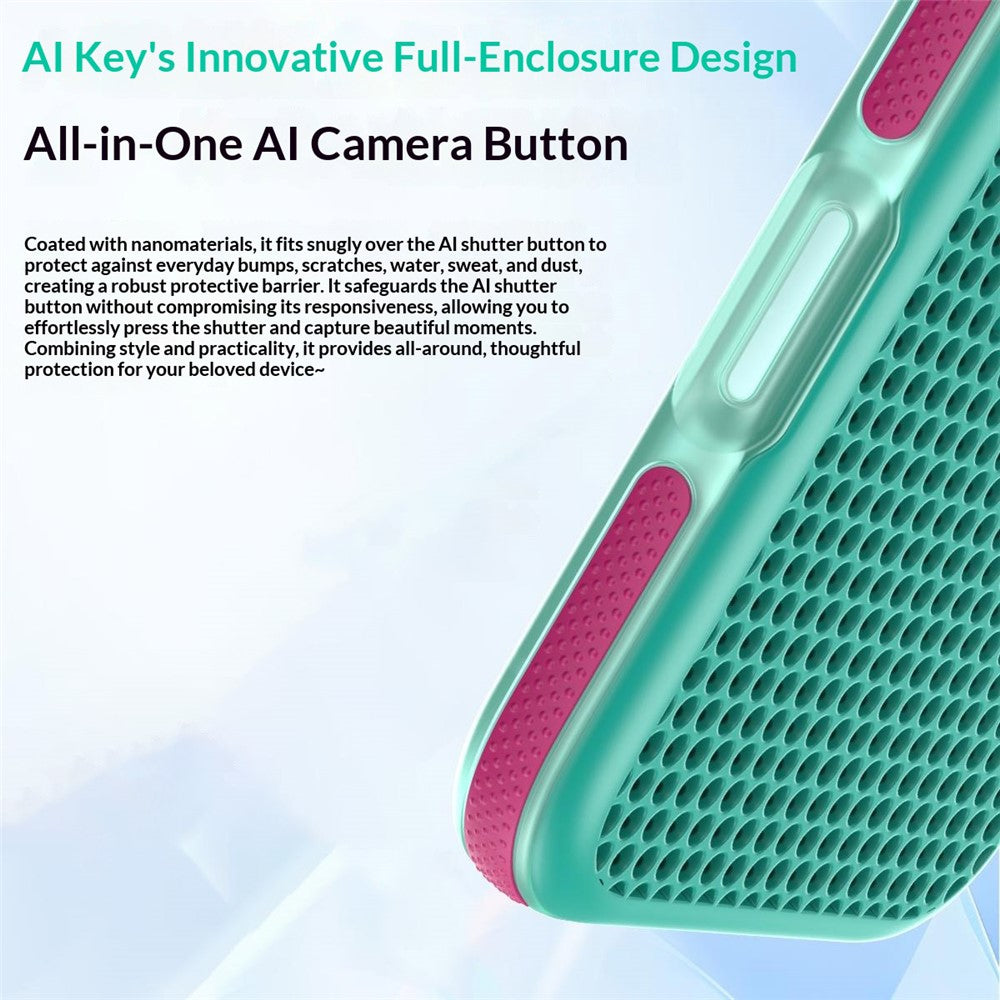 For iPhone 18 Pro / 17 Pro Case Magnetic Kickstand PC+TPU+TPE Honeycomb Cooling Phone Cover
