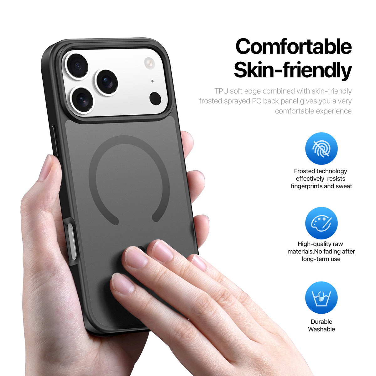 DUX DUCIS Yind iPhone 17 Pro Max / 18 Pro Max Skal MagSafe - Svart