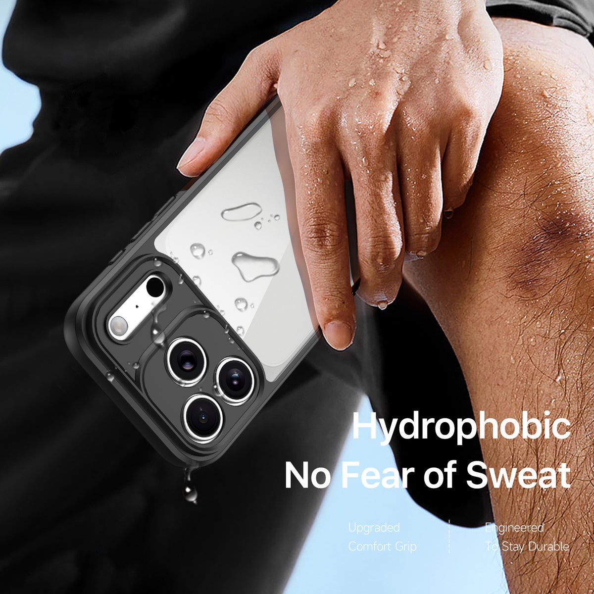 DUX DUCIS for iPhone 17 Pro Max / iPhone 18 Pro Max Aimo Series PC + TPU Clear Back Phone Cover (REACH Certification)