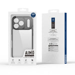 DUX DUCIS for iPhone 17 Pro Max / iPhone 18 Pro Max Aimo Series PC + TPU Clear Back Phone Cover (REACH Certification)