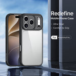 DUX DUCIS for iPhone 17 Pro / iPhone 18 Pro Aimo Series PC + TPU Clear Back Phone Cover (REACH Certification)